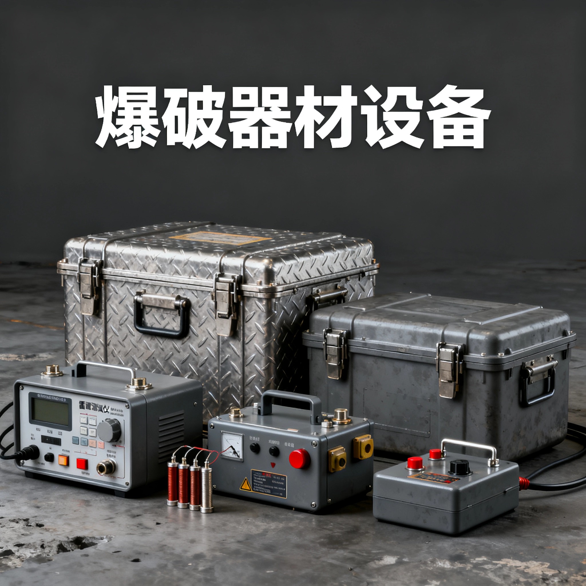 莒县爆破工程师的“兵器库”：常用器材一册通